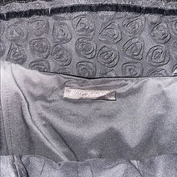 Betsey Johnson Vintage 90’s Velvet Rosette Strapless Sweetheart Mini Dress - Picture 13 of 14